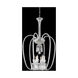 Majestic 6 Light 27 inch Chrome Chandelier Ceiling Light