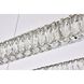 Monroe 1 Light 50 inch Chrome Pendant Ceiling Light