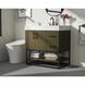 Caroline 32 X 34 inch Chestnut Brown Bathroom Vanity Cabinet