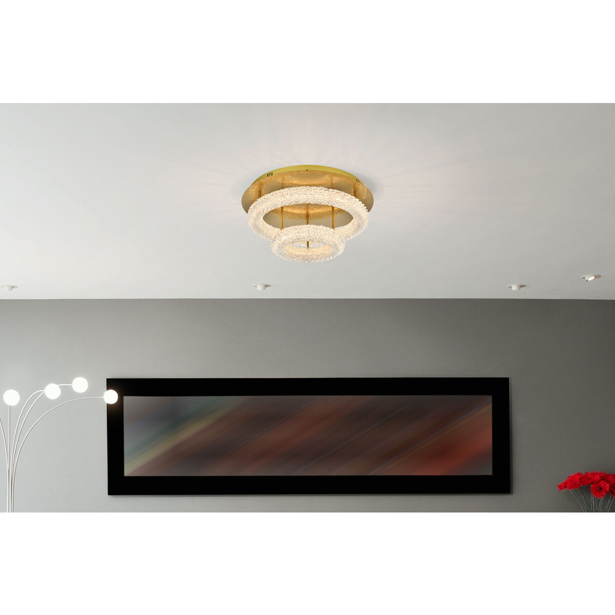 Bowen crystal flush mount cheap