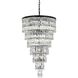 Josephine 41 Light 32 inch Black Chandelier Ceiling Light