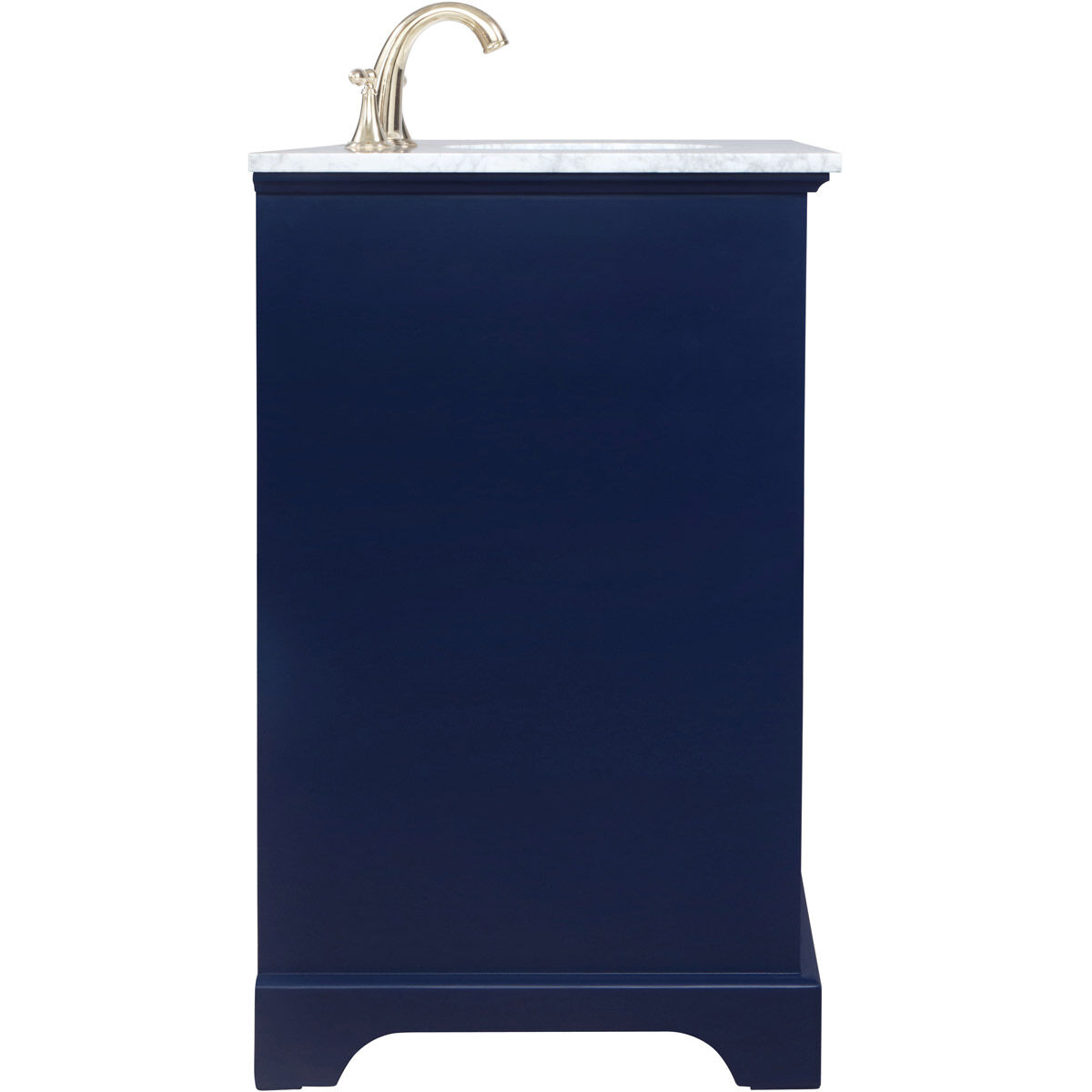 Americana 36 X 22 X 35 inch Blue Vanity Sink Set