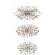 Vera 90 Light 50 inch Chrome Chandelier Ceiling Light