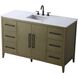 Millie 54 X 35 inch Chestnut Brown Bathroom Vanity Cabinet