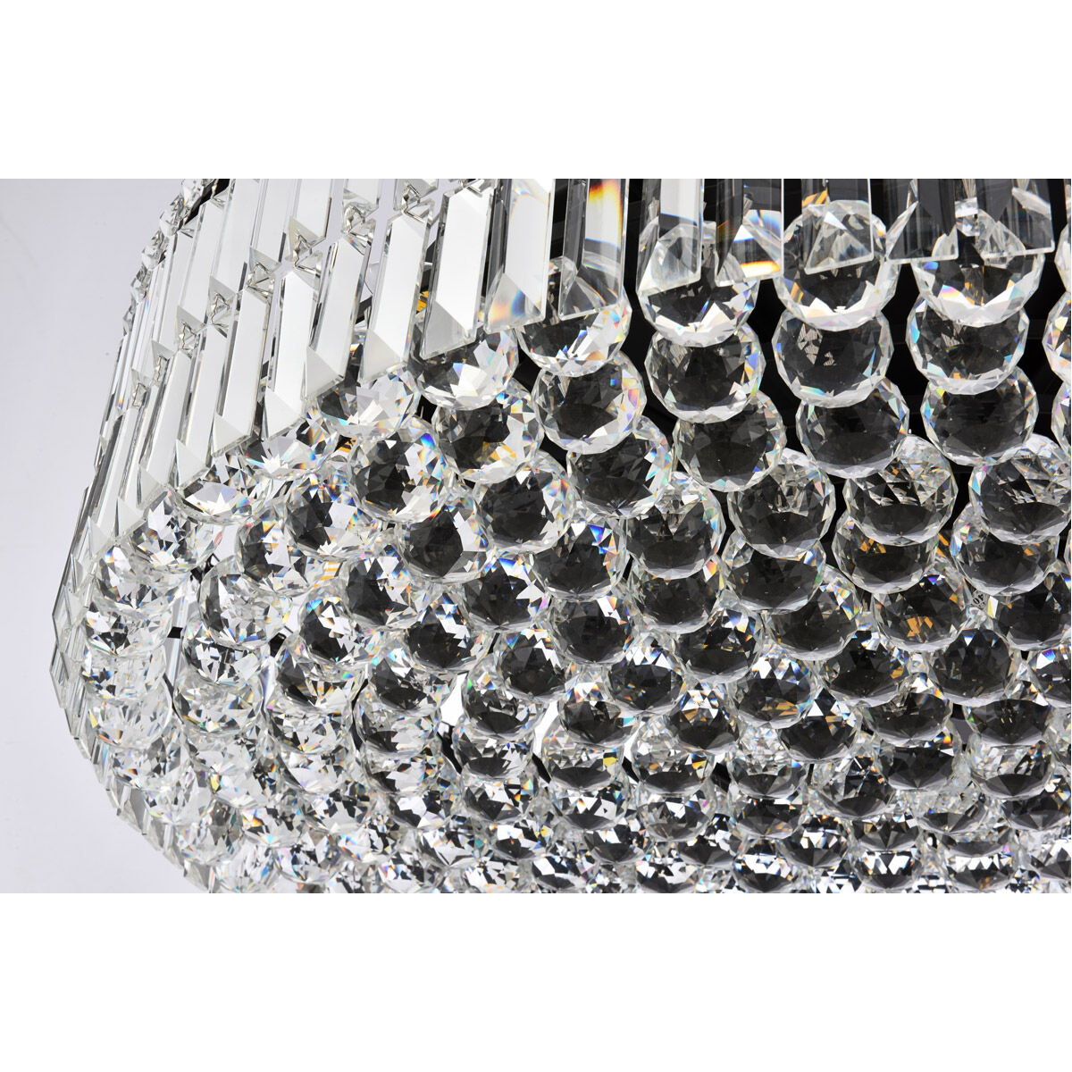 Maxime 18 Light 32 inch Black and Clear Chandelier Ceiling Light