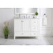 Sommerville 42 X 22 X 34 inch White Vanity Sink Set