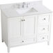 Sommerville 42 X 22 X 34 inch White Vanity Sink Set