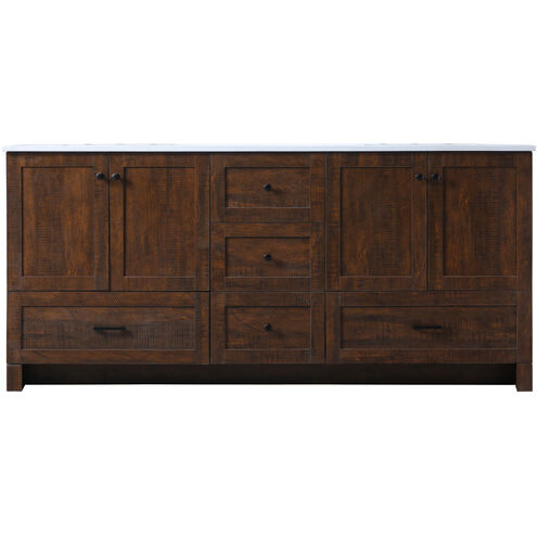 Soma 72 X 19 X 34 inch Expresso Vanity Sink Set