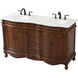 Windsor 60 X 22 X 36 inch Teak Vanity Sink Set