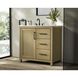 Alina 36 X 34 inch Linen Oak Bathroom Vanity Cabinet