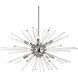 Sienna 10 Light 36 inch Chrome Pendant Ceiling Light