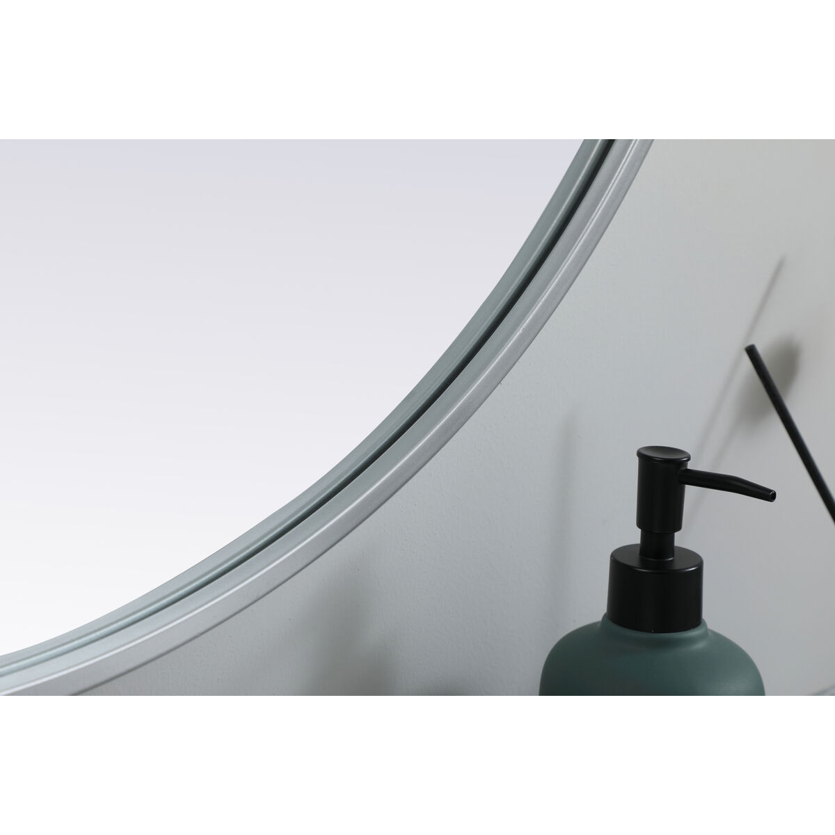 Asha 36 X 27 inch Silver Mirror in 27 x 36