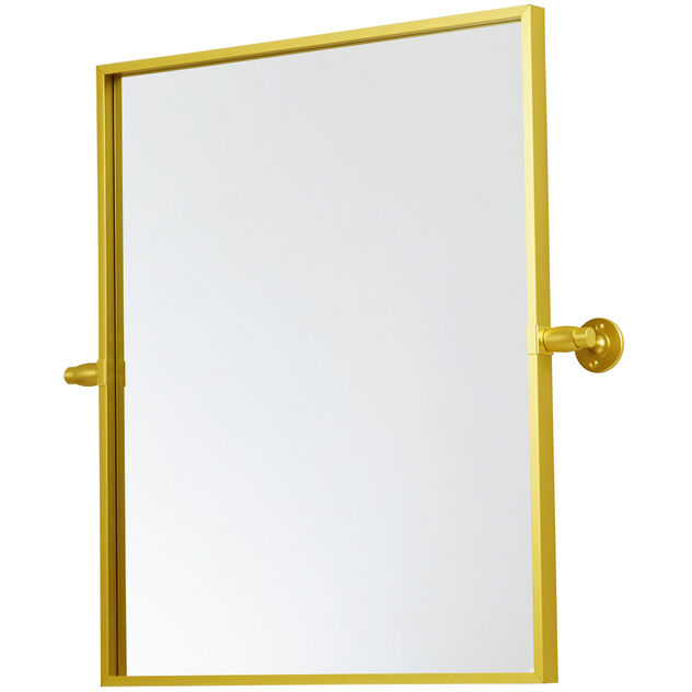 Everly 24 X 20 inch Gold Mirror