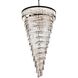 Sydney 58 Light 48 inch Matte Black Chandelier Ceiling Light