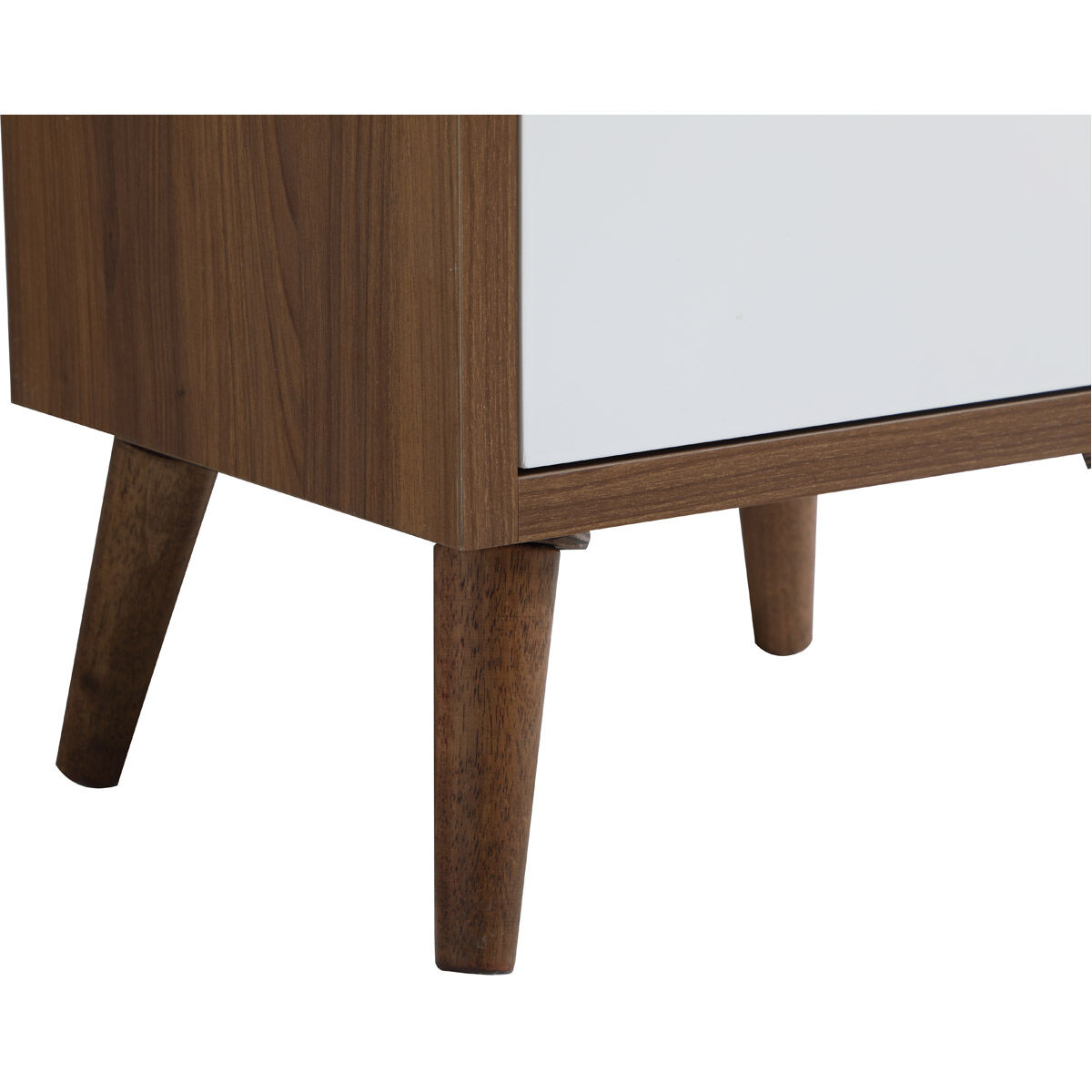 Boise 18 X 18 X 33 inch Matte White and Black Vanity Sink Set