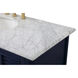 Rhodes 48 X 22 X 35 inch Blue Vanity Sink Set