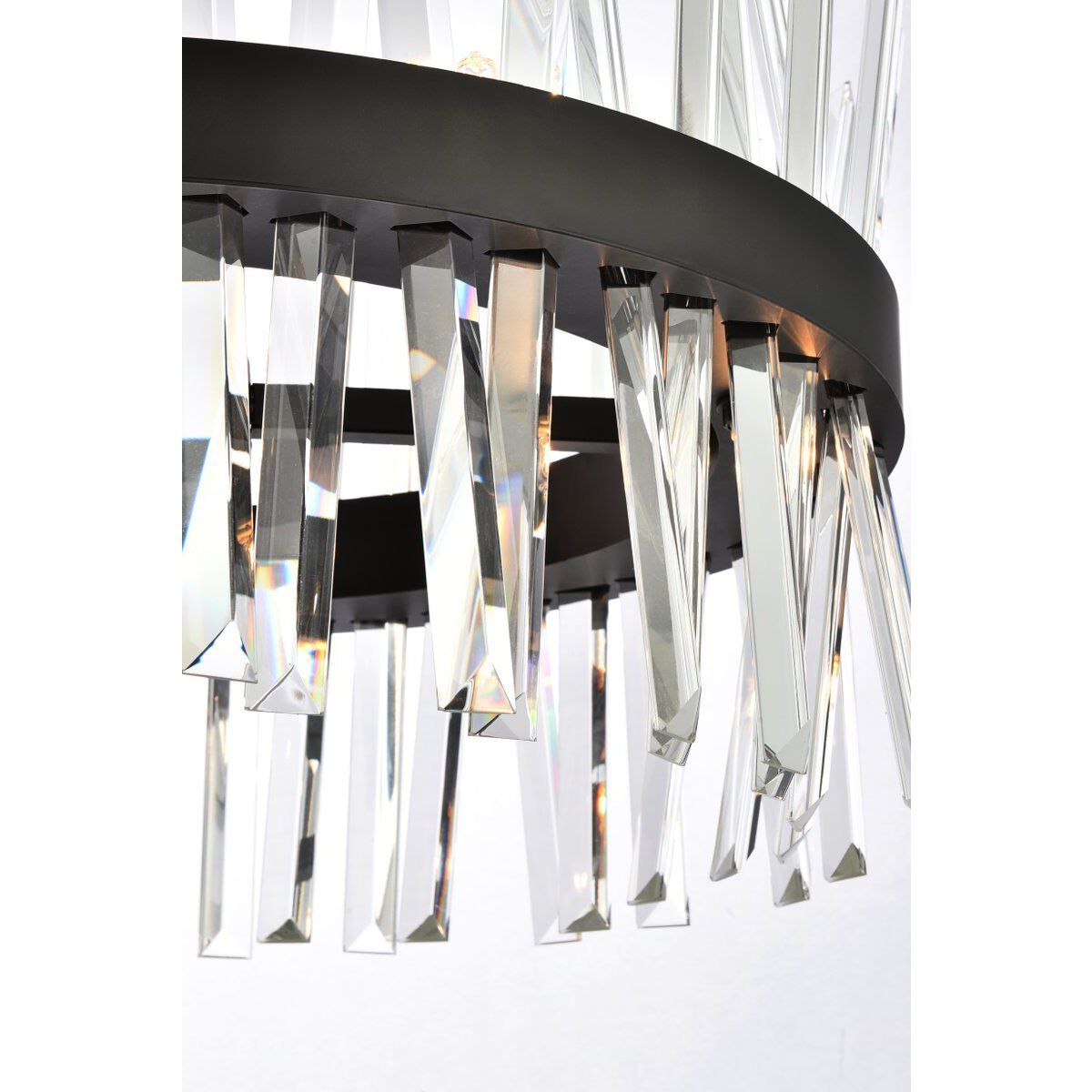 Serephina 10 Light 20 inch Black Pendant Ceiling Light