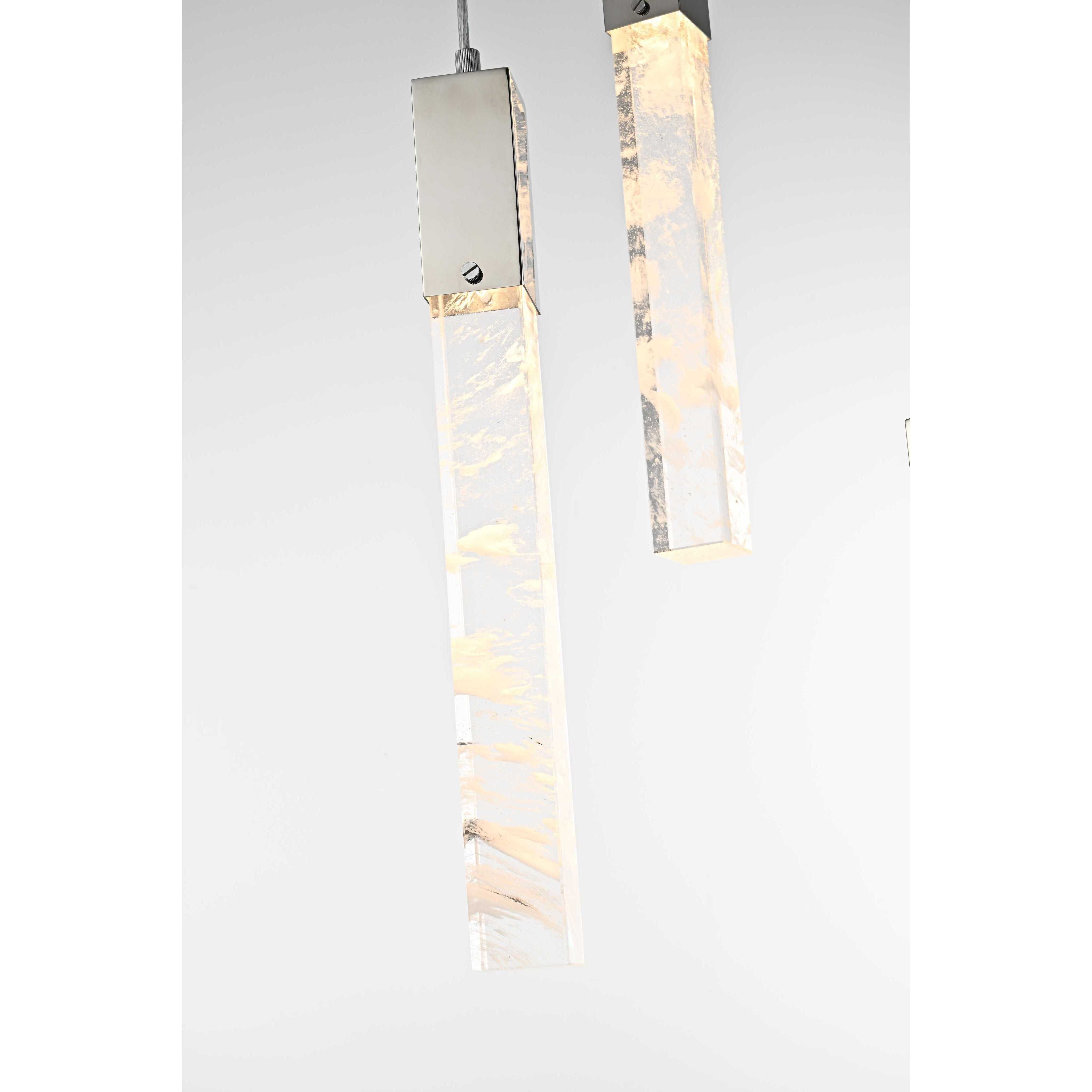 Aurora 36 Light 42 inch Chrome Chandelier Ceiling Light