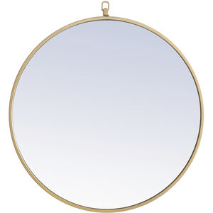 Eternity 24 X 24 inch Brass Wall Mirror