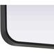 Remy 40 X 22 inch Black Mirror