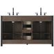 Alina 60 X 34 inch Chocolate Oak Bathroom Vanity Cabinet