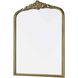 Naomi 42 X 33 inch Antique Brass Mirror