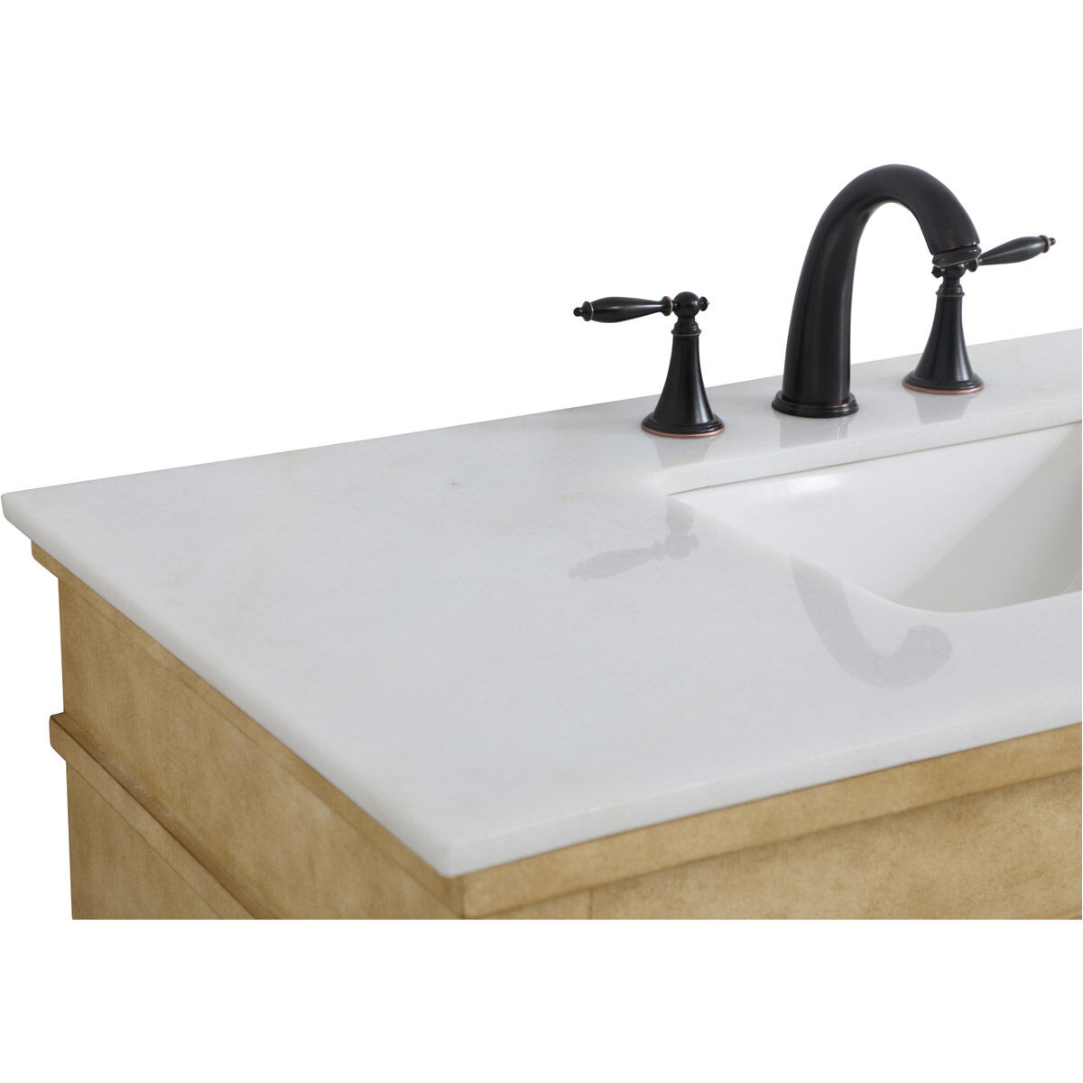 Lexington 42 X 21.5 X 35 inch Antique Beige Vanity Sink Set