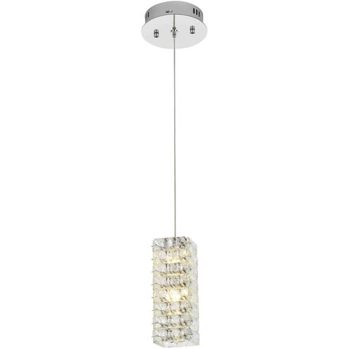 Aston 1 Light 6.5 inch Chrome Pendant Ceiling Light