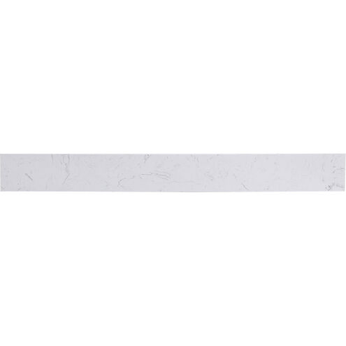 Backsplash 36 X 1 X 4 inch Calacatta White Bathroom Vanity Backsplash