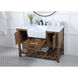 Clement 48 X 22 X 34 inch Driftwood Bathroom Vanity Cabinet