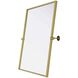 Amoura 30 X 27 inch Brass Mirror