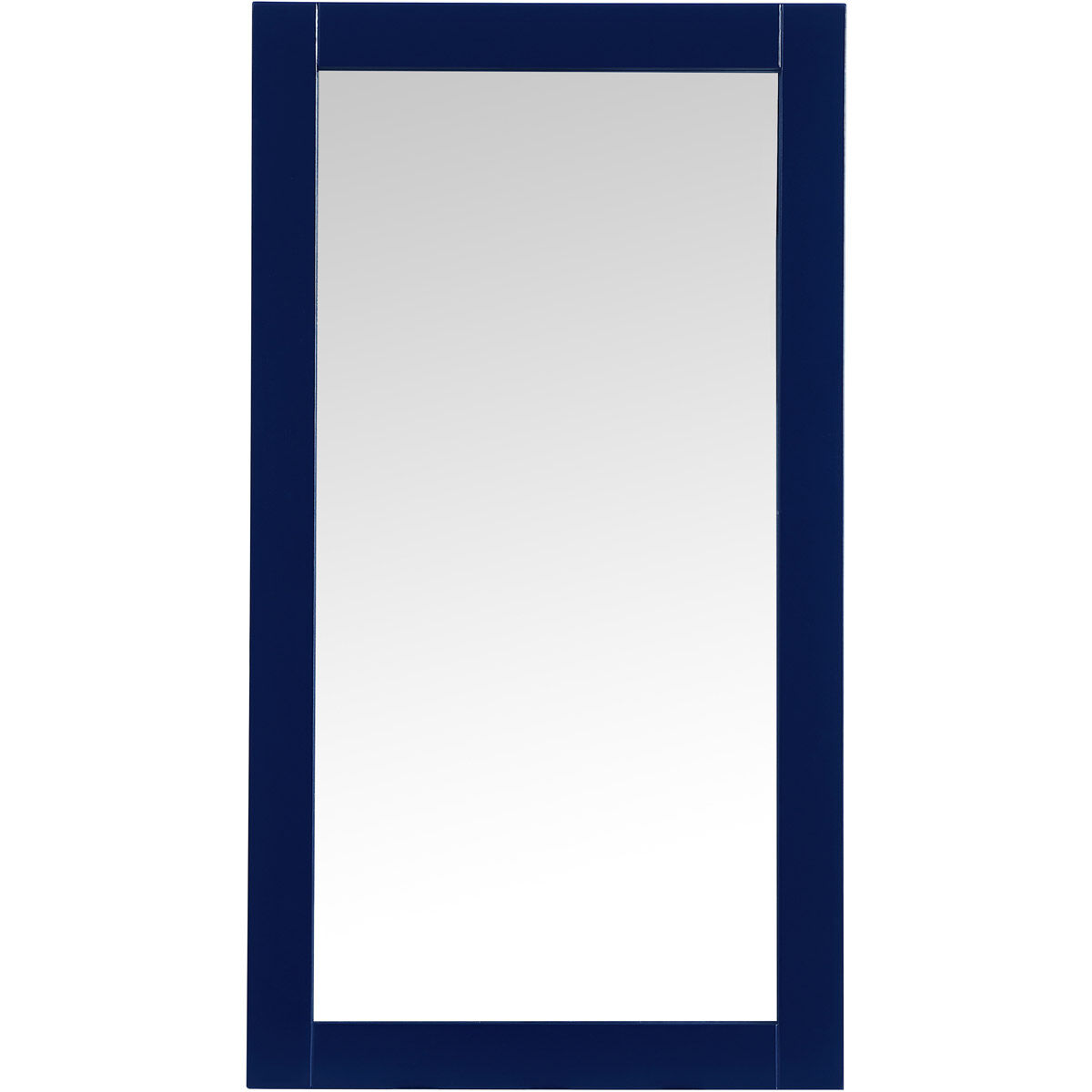 Aqua 32 X 18 inch Blue Vanity Mirror
