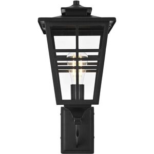 Macon 1 Light 19.5 inch Black Outdoor Wall Sconce