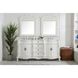 Danville 72 X 21 X 36 inch Antique White Vanity Sink Set