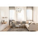 Rune 2 Light 24 inch Chrome Chandelier Ceiling Light