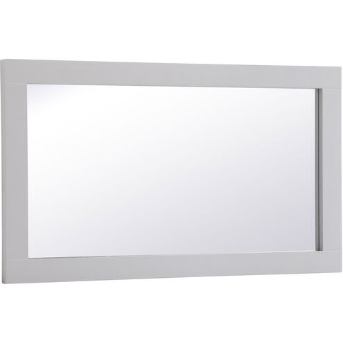 Aqua 32 X 18 inch Grey Wall Mirror