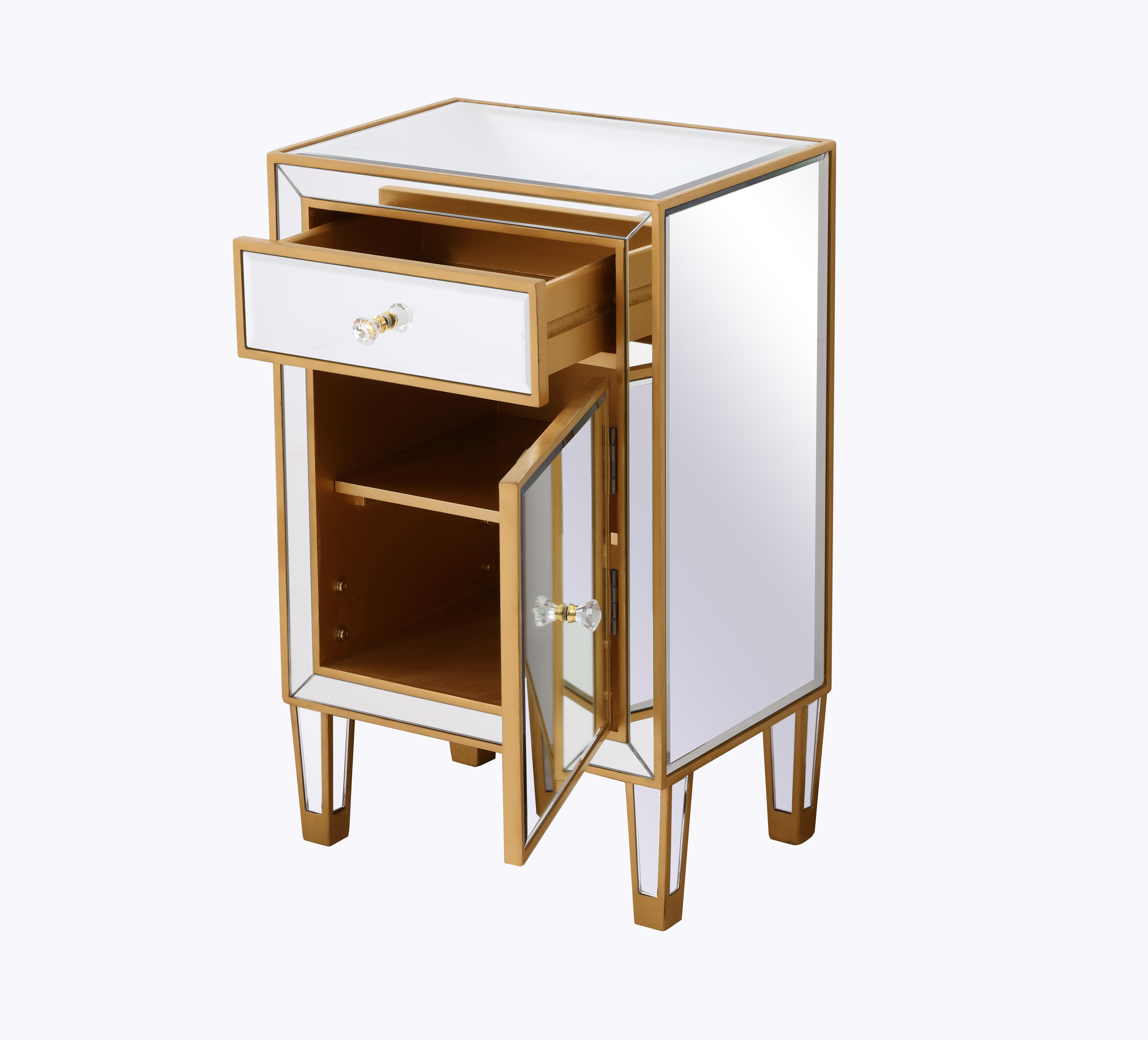 Reflexion Antique Gold Cabinet