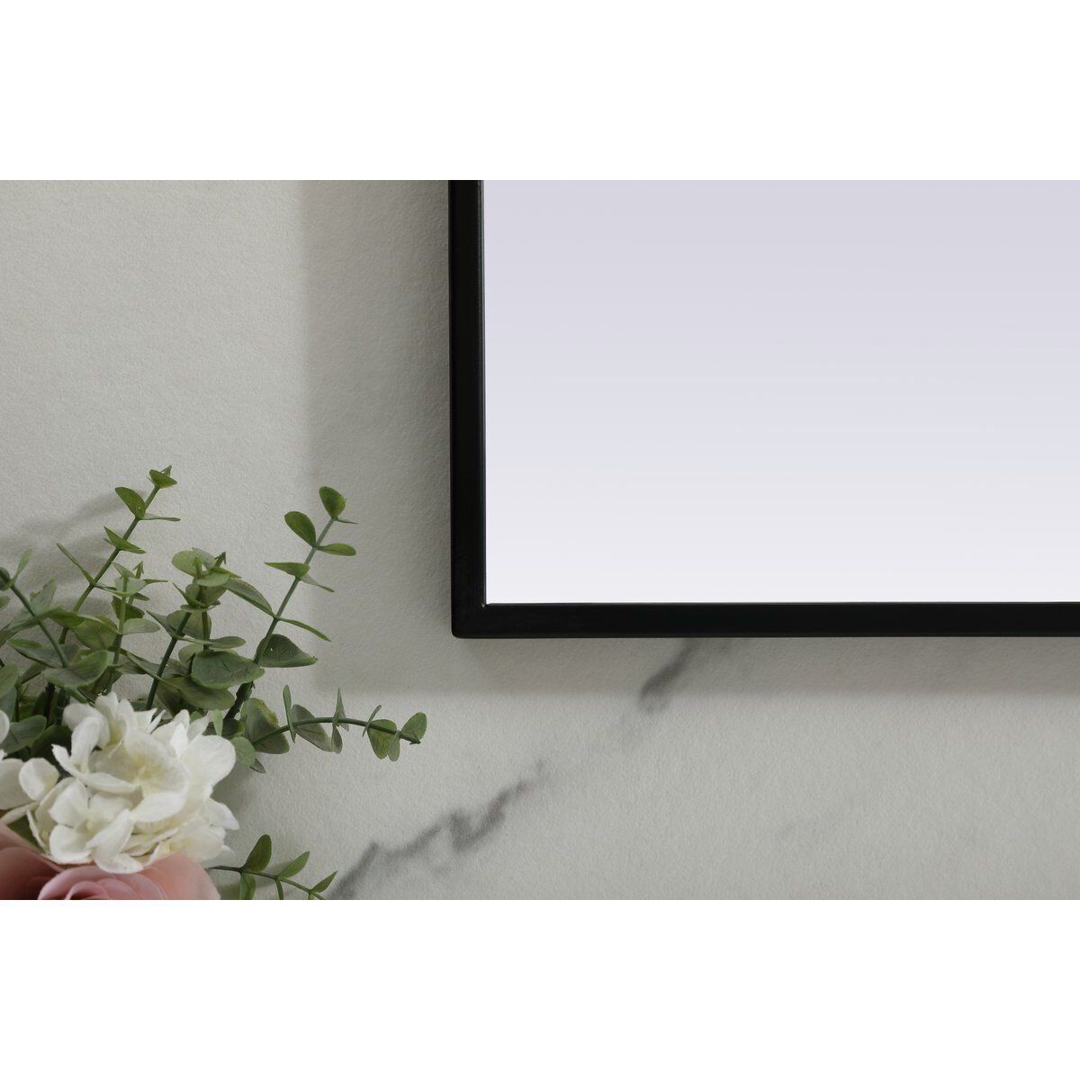 Blaire 36 X 24 inch Black Mirror