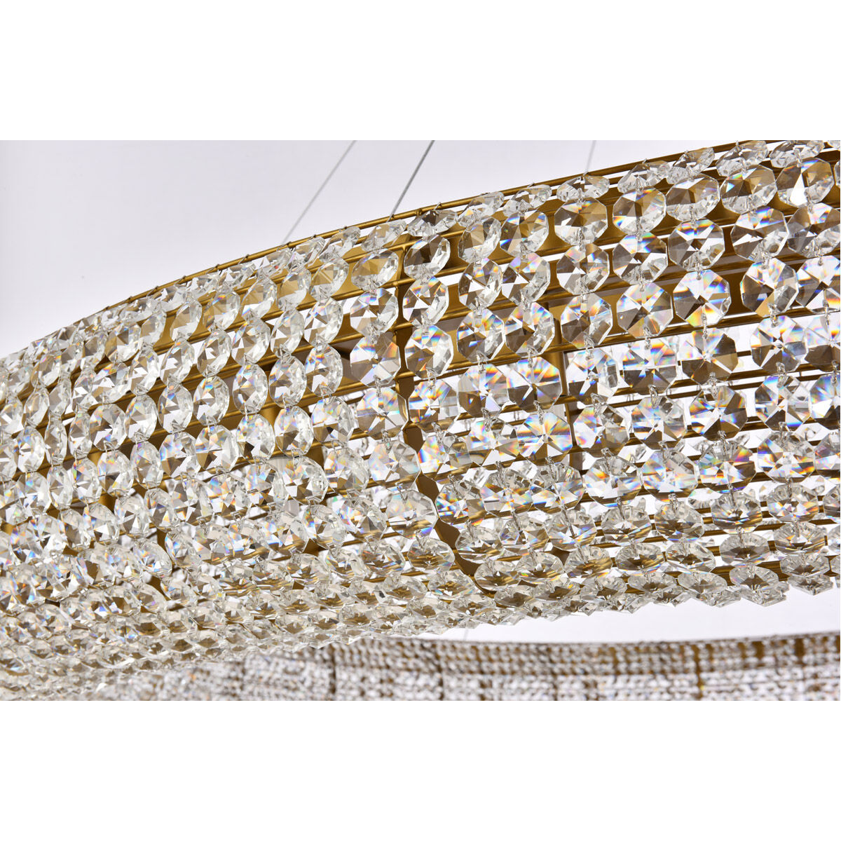 Paris 30 Light 71 inch Gold Chandelier Ceiling Light