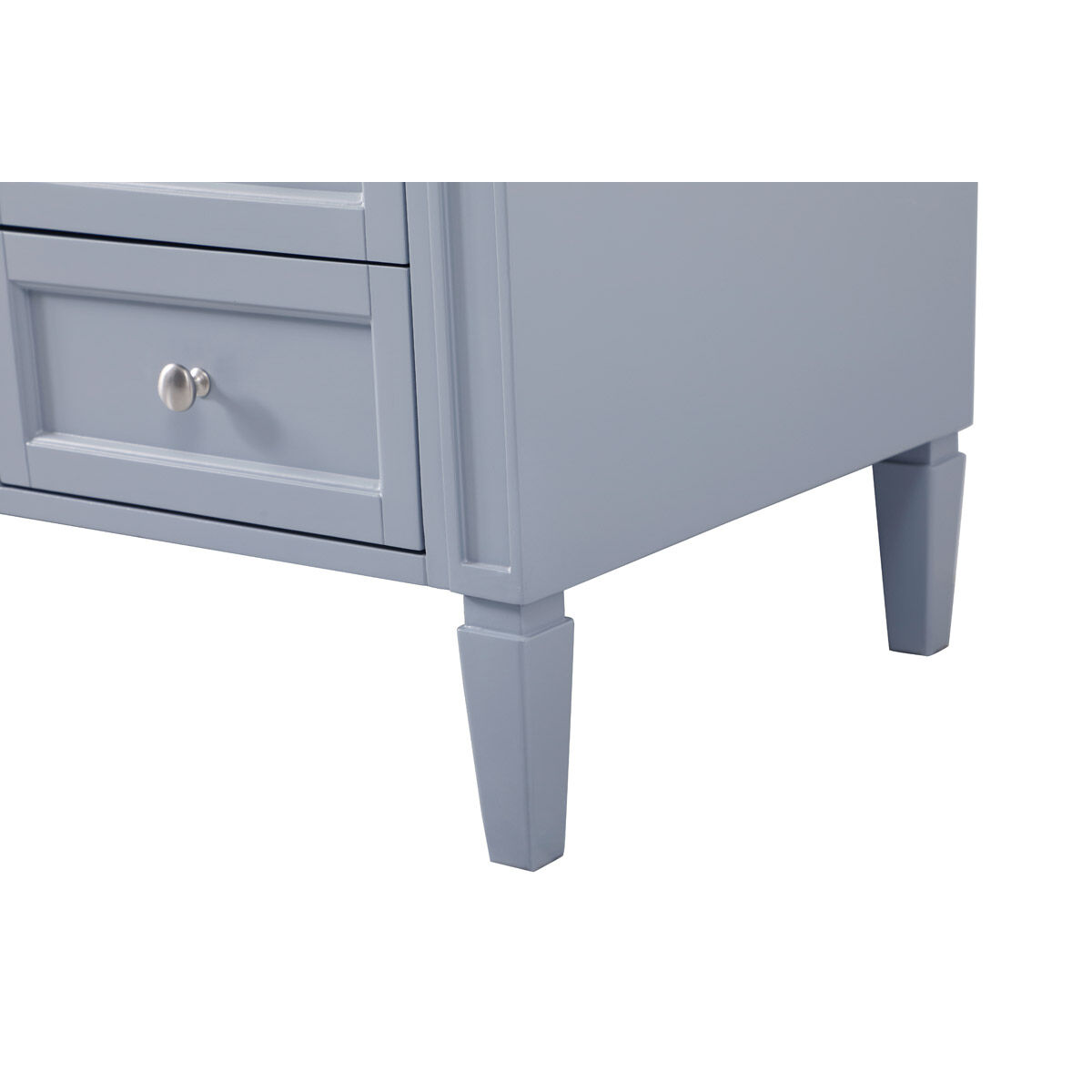 Park Avenue 60 X 22 X 35 inch Grey Vanity Sink Set