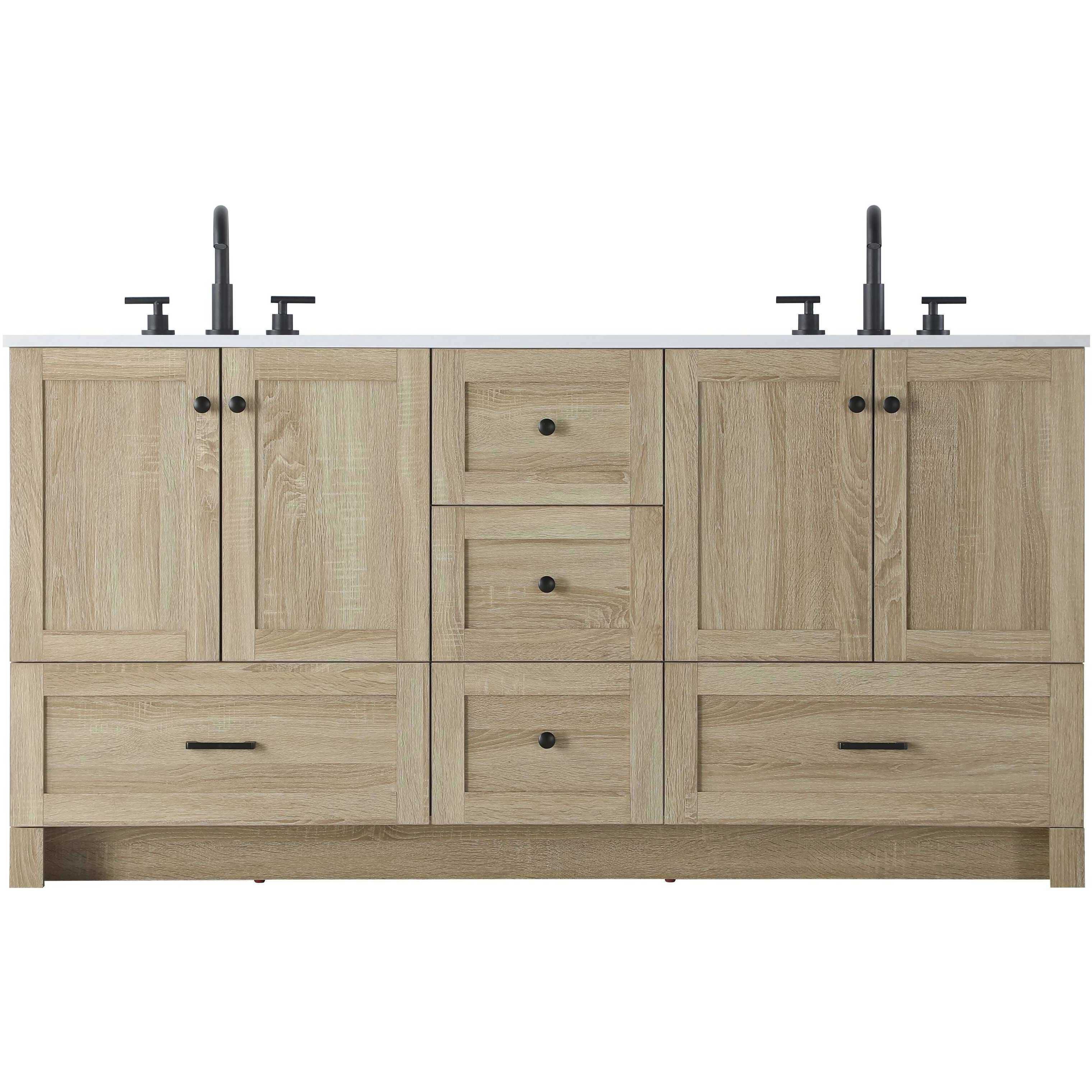 Soma 66 X 34 inch Mango Wood Bathroom Vanity Cabinet
