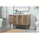 Cyrus 48 X 22 X 34 inch Natural Oak Vanity Sink Set