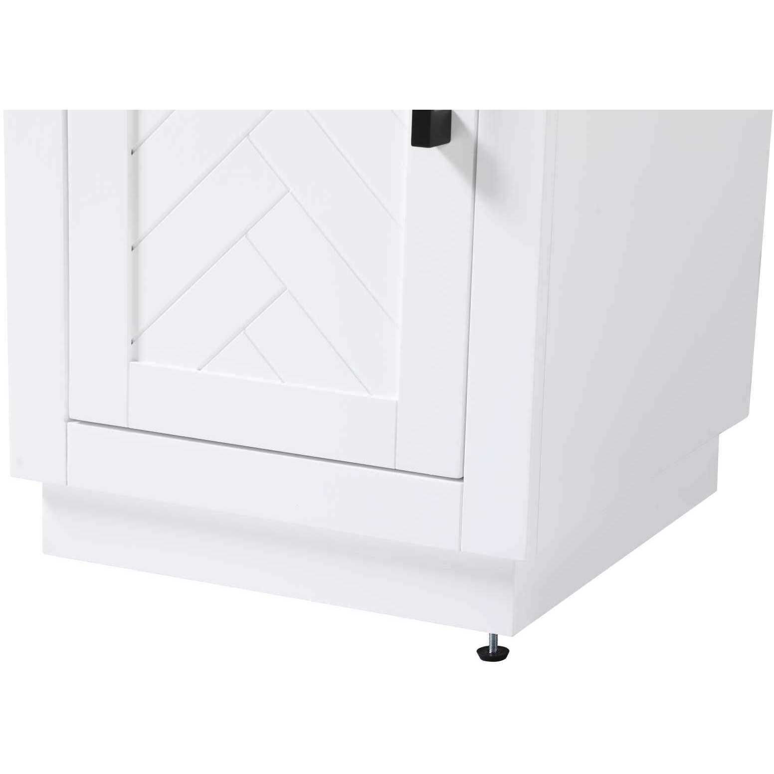 Chase White Bathroom Storage Cabinet