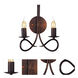 Lyndon 2 Light 10 inch Dark Bronze Wall Sconce Wall Light, Urban Classic