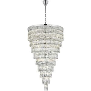 Josephine 61 Light 41 inch Chrome Chandelier Ceiling Light