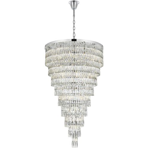 Josephine 61 Light 41 inch Chrome Chandelier Ceiling Light