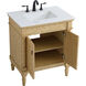 Lexington 30 X 21.5 X 35 inch Antique Beige Vanity Sink Set
