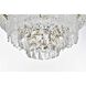 Emilia 8 Light 25 inch Satin Gold Flush Mount Ceiling Light