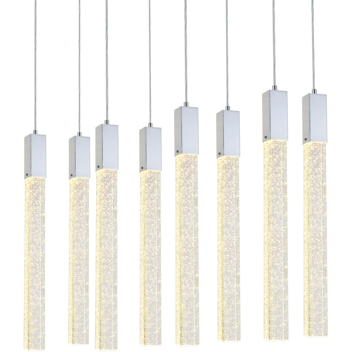 Weston 8 Light 36 inch Chrome Pendant Ceiling Light