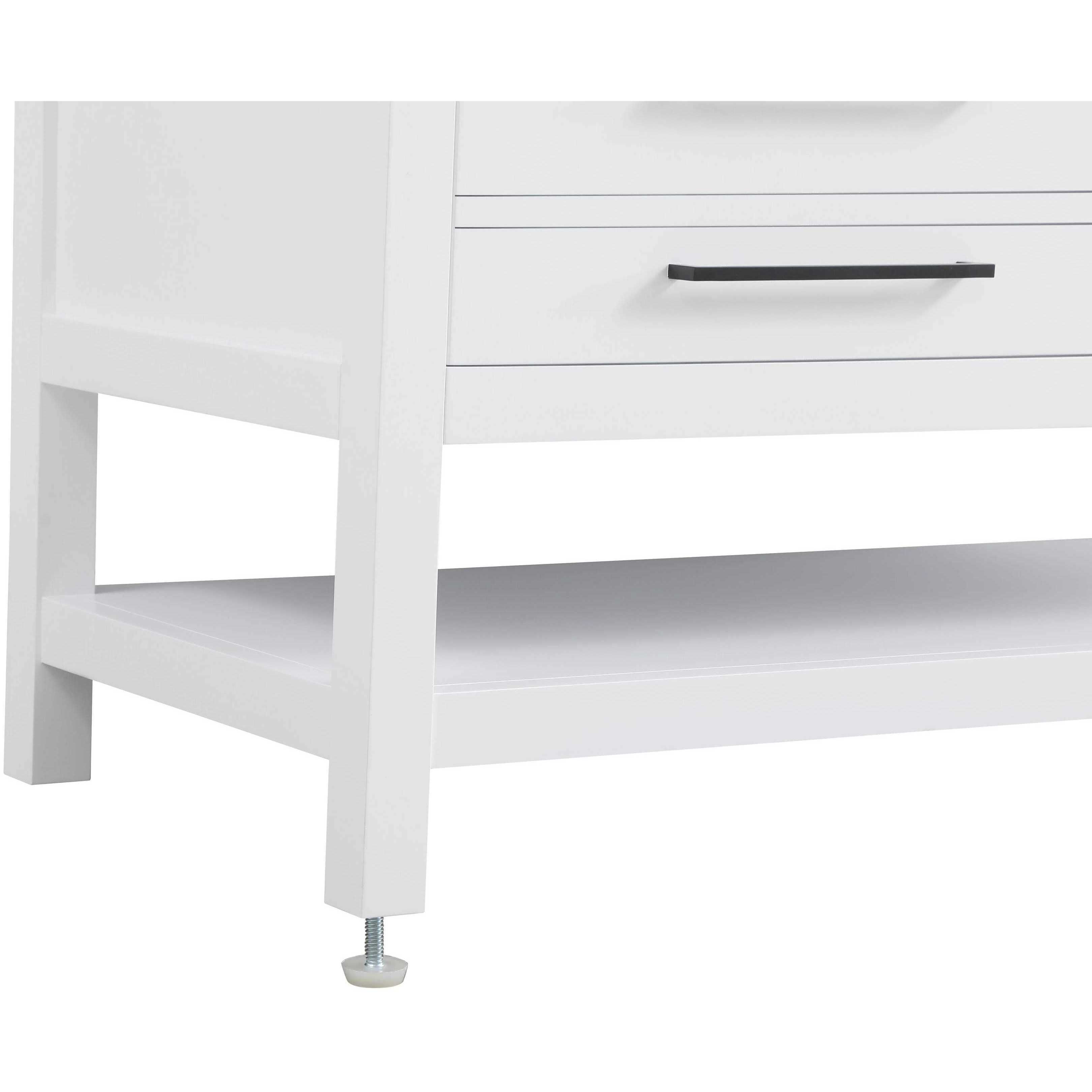 Karson 54 X 34 inch White Bathroom Vanity Cabinet